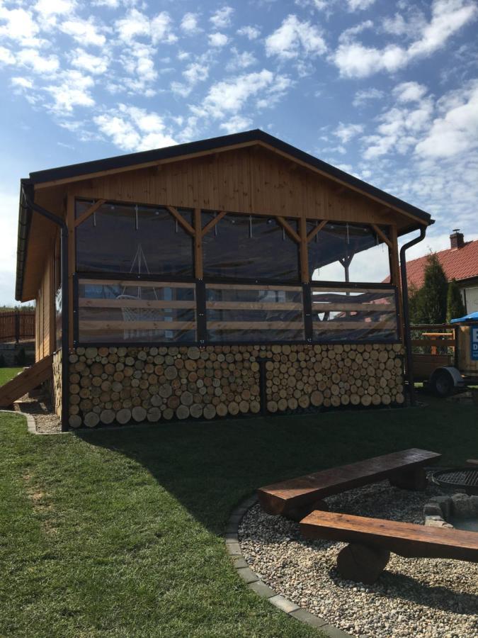 Siedlisko Nr 4A Nad Jeziorem Skarlinskim, Jezioro, Mazury, Domki Letniskowe Kurzetnik Ngoại thất bức ảnh